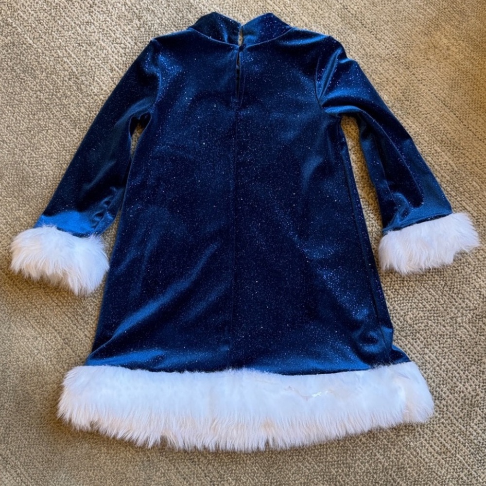 Bonnie Jean Princess Dress w/ Snowman Bag, White Gloves ~ Sz 4 - Picture 3 of 10